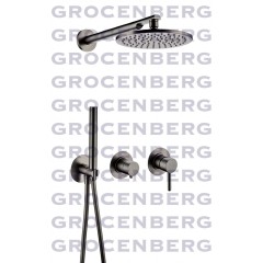 Душевой комплект Grocenberg GB5090 Графит
