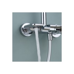 Ares Душевая стойка со смесителем ALS-615-12 Хром