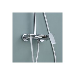 Ares Душевая стойка со смесителем ALS-615-12 Хром