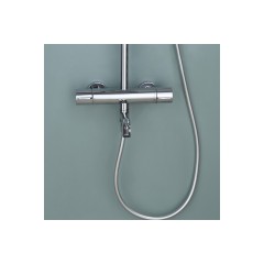 Deivon Душевая стойка с термостатическим смесителем SDI-1832 Хром