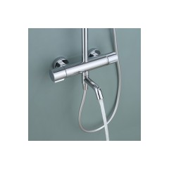 Deivon Душевая стойка с термостатическим смесителем SDI-1832 Хром
