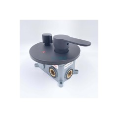 Sakari Встраиваемый душевой комплект со смесителем 2 режима TVZ-0890 Чёрный