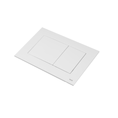 Панель смыва унитаза TECE TECEnow 9240417 с двумя клавишами белый матовый