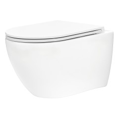 Инсталляция GROHE Rapid SL 38772001, с кнопкой смыва золото матовое 38732GN0 + Унитаз Tece TECEspring Model R 9700998 безободковый, с сиденьем микролифт