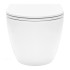 Инсталляция GROHE Rapid SL 38772001, с кнопкой смыва золото матовое 38732GN0 + Унитаз Tece TECEspring Model R 9700998 безободковый, с сиденьем микролифт