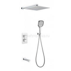 Душевая система скрытого монтажа Grocenberg GB5050 хром с Термостатом Vernet (Франция)