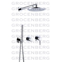 Душевой комплект Grocenberg GB5090 Хром