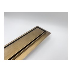 Arianda 800 мм Душевой трап. Бронза глянец