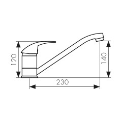 Смеситель KAISER Magistro для кухни 14133