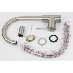 Смеситель KAISER Merkur для кухни 26544 Silver