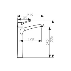 Смеситель KAISER Stick для раковины 49133