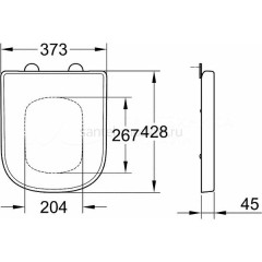 Унитаз подвесной GROHE Euro Ceramic 39206000