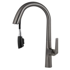 09066-15 Смеситель KAISER Strike для кухни с выдвижным изливом