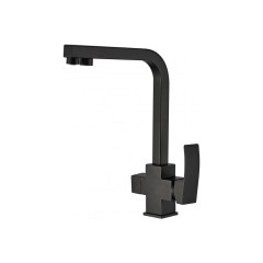 Rona Чёрный. Смеситель для кухни с подключением фильтра для воды AS-875-05