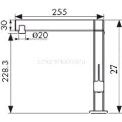 Смеситель KAISER Vico для кухни 30044-5
