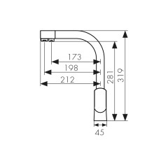 Смеситель KAISER Arena для кухни 33066-1