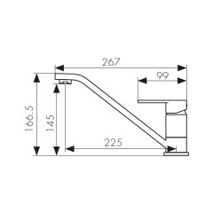Смеситель KAISER Sonat для кухни 34033-1