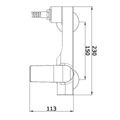 Смеситель для ванны VIEIR V343531