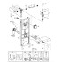Инсталляция для унитаза GROHE Rapid SL 38772001, с кнопкой смыва золото матовое 38732GN0 3 в 1