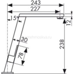 Смеситель KAISER Vico для кухни 30144-5