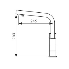 Смеситель KAISER Sonat для кухни 34044