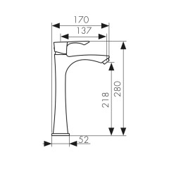 Смеситель KAISER Boss для раковины 51111