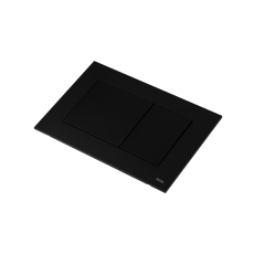 Панель смыва унитаза TECE TECEnow 9240407 с двумя клавишами черный матовый