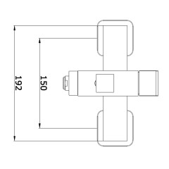 Смеситель для ванны VIEIR V363531C