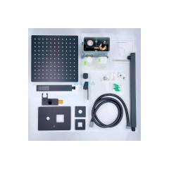 Leine Встраиваемый душевой комплект 2 режима TVZ-0810 Чёрный