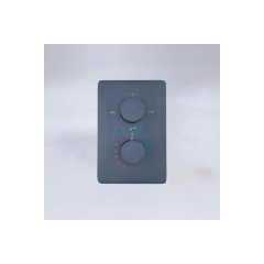 Weber Встраиваемый душевой комплект с термостатом 3 режима TVZ-0808 Чёрный