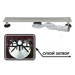 Bajo 600 мм Душевой трап. Хром