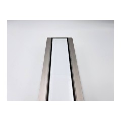 Laguna 500 мм Душевой трап. Белое стекло