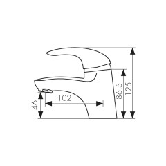Смеситель KAISER Safira для раковины 15011