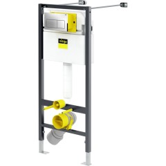 Инсталляция для унитаза Viega Prevista Dry 792848 с клавишей смыва Visign for Life 5 хром