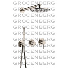 Душевой комплект Grocenberg GB5090 Никель