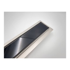 Laguna 500 мм Душевой трап. Чёрное стекло