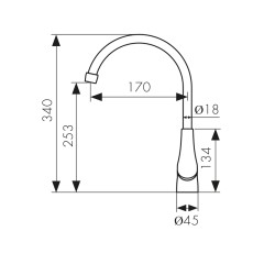 Смеситель KAISER Eco для кухни 00044