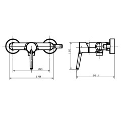 Смеситель для душа VIEIR V103561