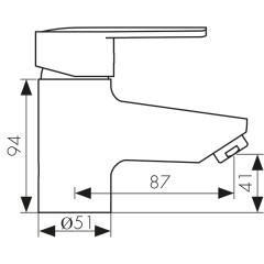 Смеситель KAISER Orbit для раковины 20011