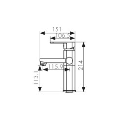 Смеситель KAISER Sonat под фильтр 34711