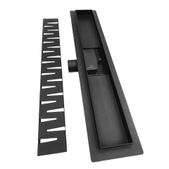 Трап 70х500 мм TIM BAD465002BK, нержавеющая сталь