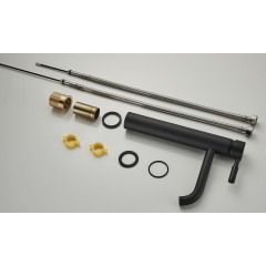 Sona Чёрный. Смеситель для раковины высокий TVZ-0906