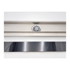 Laguna 600 мм Душевой трап. Чёрное стекло