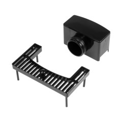 Трап 70х700 мм TIM BAD467002BK, нержавеющая сталь