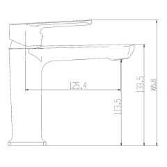 Смеситель для раковины VIEIR V073513C