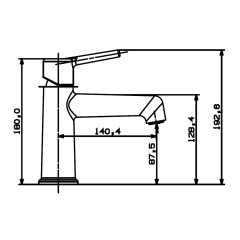Смеситель для раковины VIEIR V103511