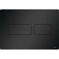 Панель смыва унитаза solid 9240416 с двумя клавишами черный матовый