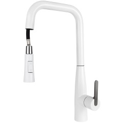 22144-24 Смеситель KAISER Claro для кухни с вытяжной лейкой