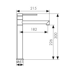 43111 Смеситель KAISER Vita для раковины