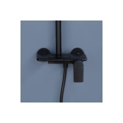Ares Душевая стойка со смесителем ALS-615-10 Черная